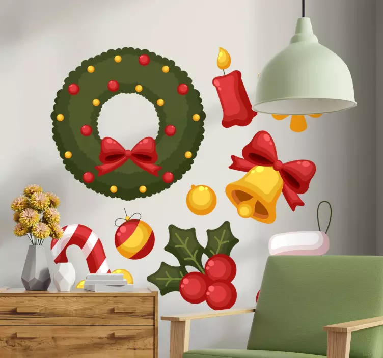 Autocolantes de Natal Pacote de variedades de natal - TenStickers