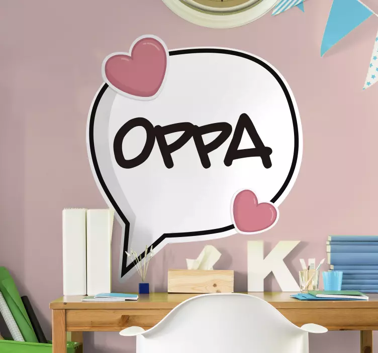 Autocolantes de pop vinis decorativos oppa kpop - TenStickers