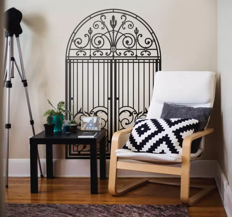 Autocolantes Vintage Arco gótico - TenStickers