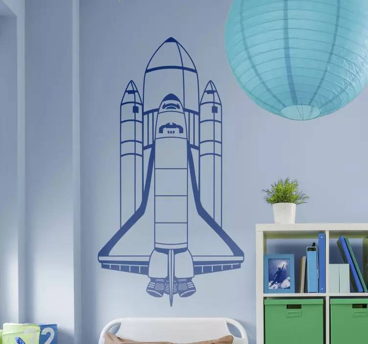Autocolantes do espaço Nave Espacial - TenStickers