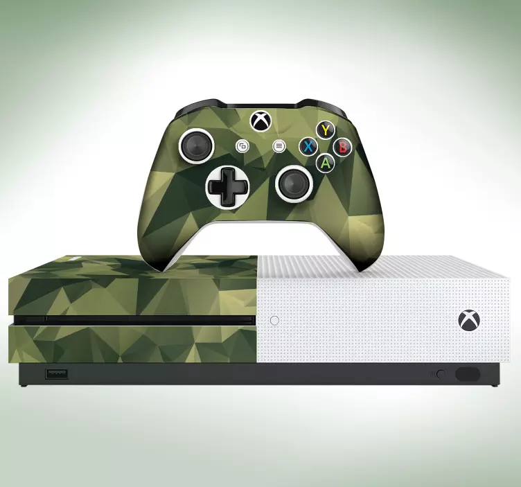Autocolantes ornamentais camuflagem xbox - TenStickers