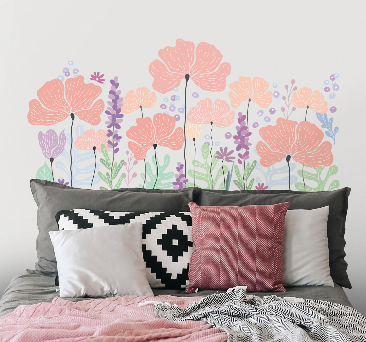 Adesivo decorativo flores Flores da primavera - TenStickers