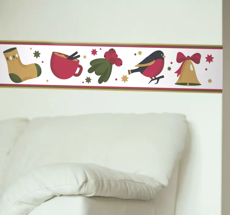 Autocolantes para Empresas adornos de natal - TenStickers