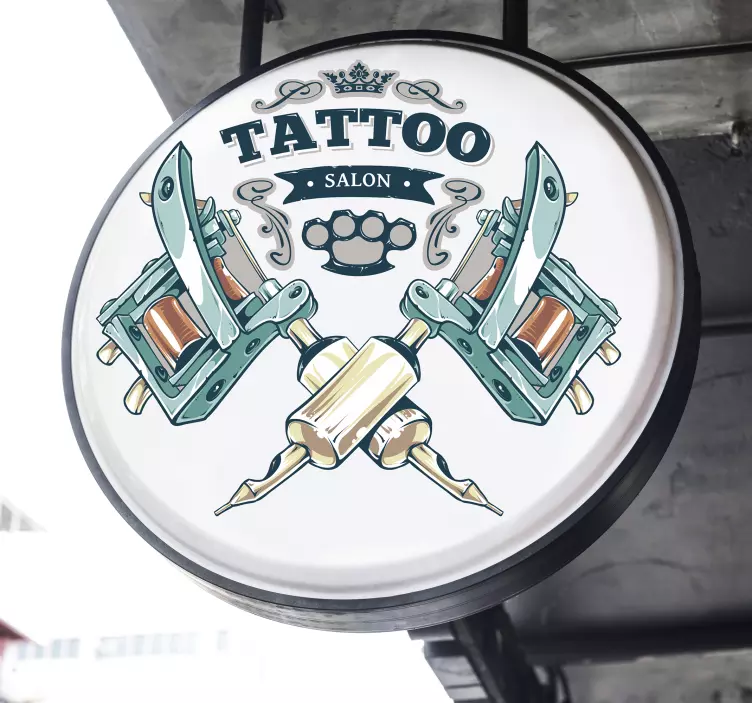 Autocolantes para empresas Tattoo Shop - TenStickers