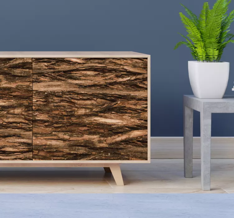 Vinil para móveis Madeira resistida vintage - TenStickers