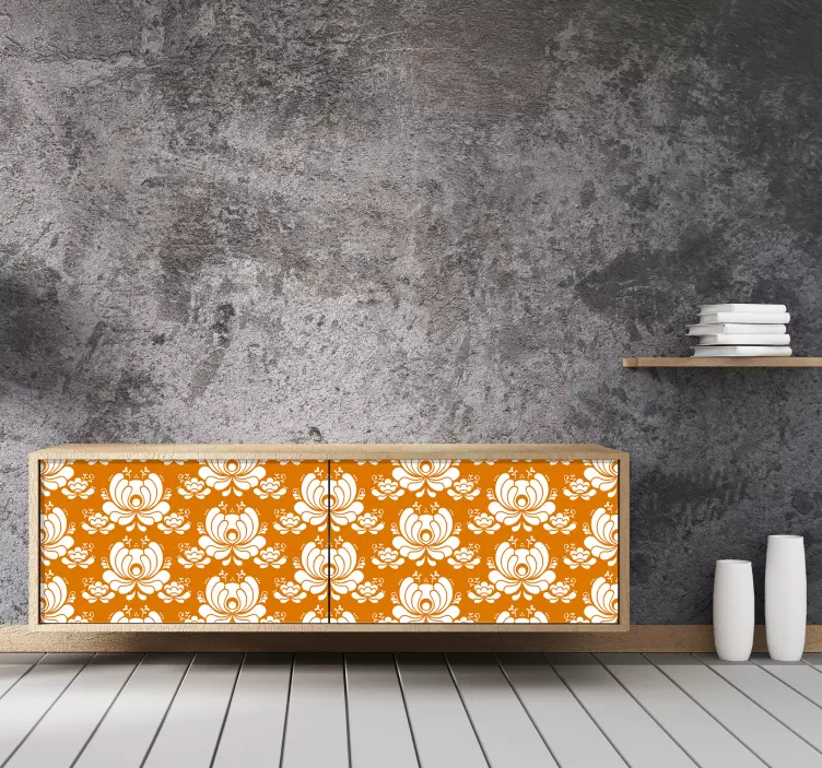 Vinil para móveis Móveis de arte norueguesa - TenStickers