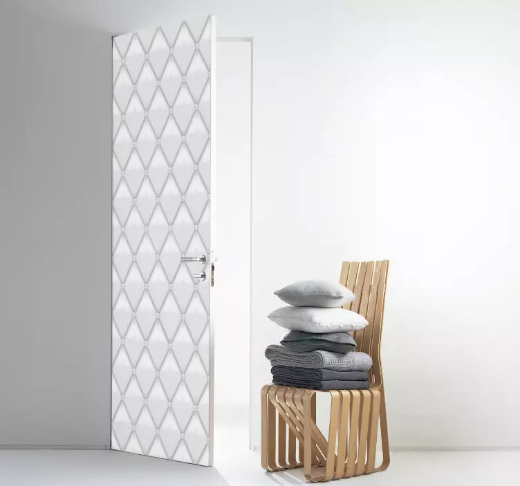 Autocolantes para portas porta acolchoada - TenStickers