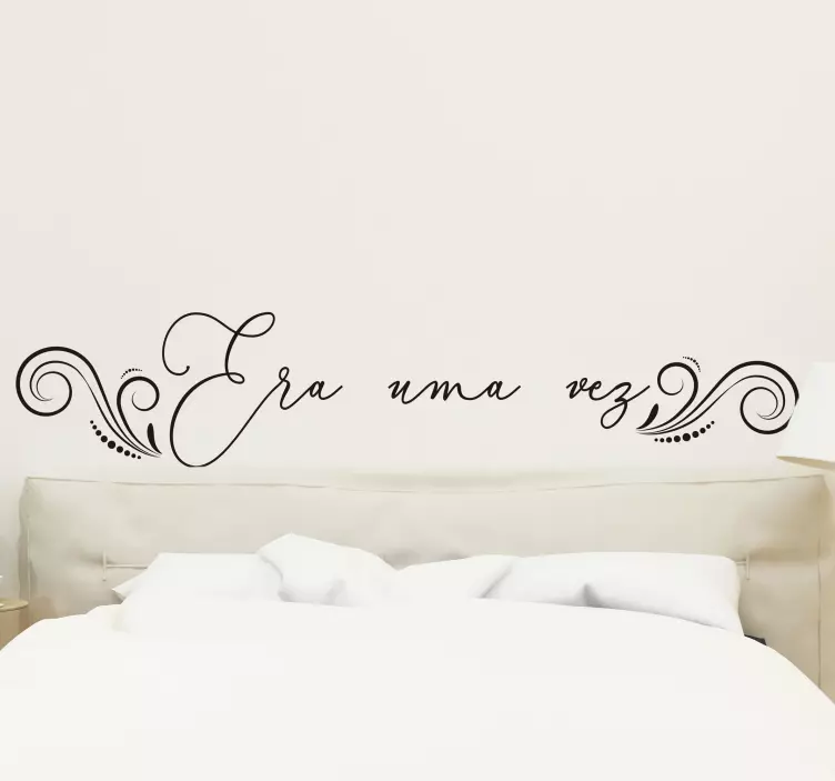 Autocolante para quarto infantil Era uma vez - TenStickers