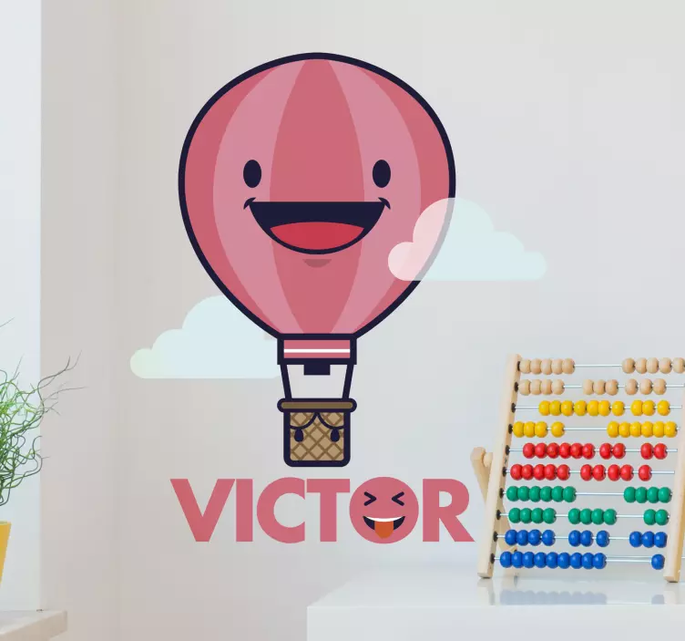 Autocolantes personalizáveis balão - TenStickers