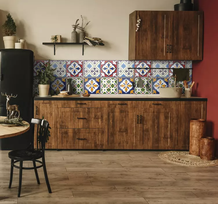 Autolante para azulejos estilo português - TenStickers