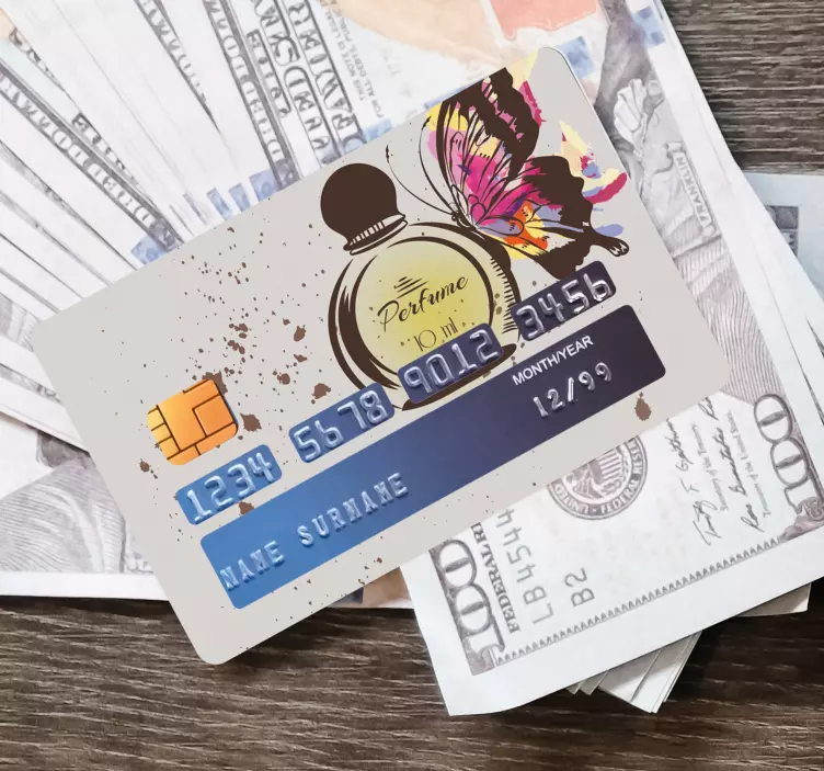 <b>autocolante</b> de cartão de fragrância de amor - TenStickers