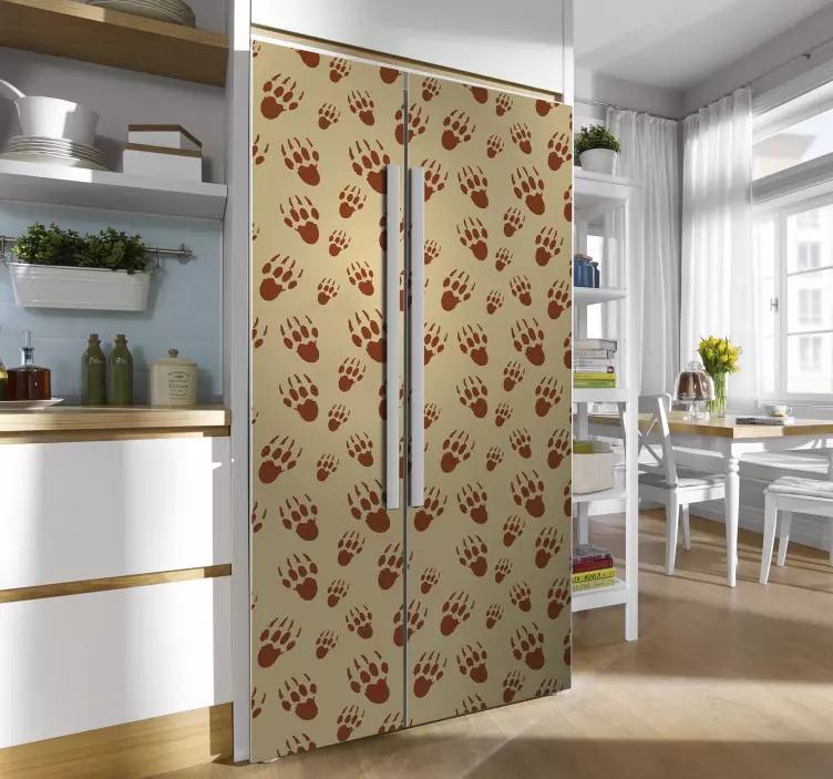 Autocolantes  eletrodomésticos Pegada de porco-espinho - TenStickers