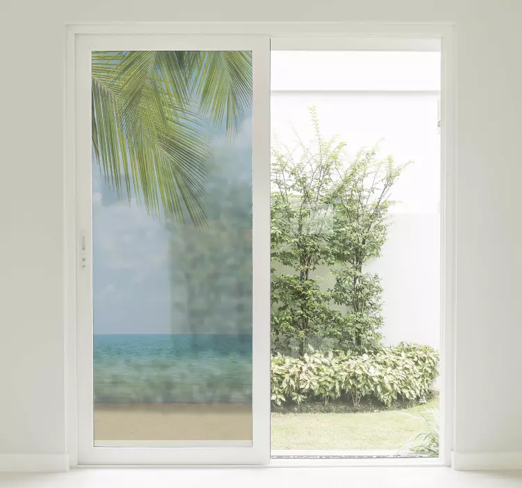 autocolante de janela com paisagem - TenStickers