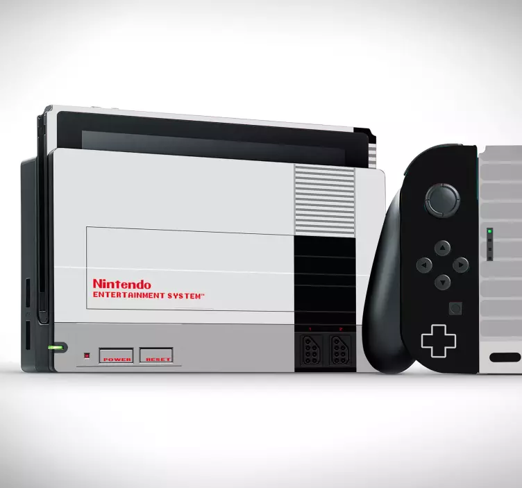 Nes retro nintendo vinil autocolante decorativo em vinil - TenStickers