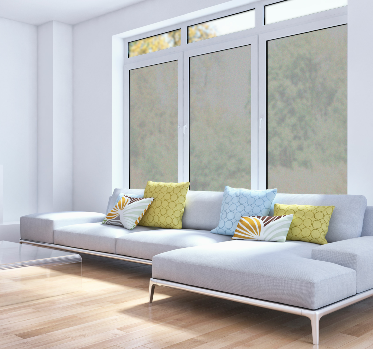 Adesivo para vidros translúcido Básico - TenStickers