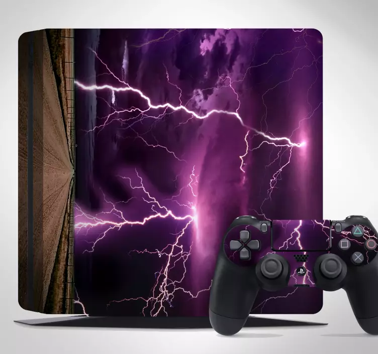Skin para PlayStation tempestade - TenStickers