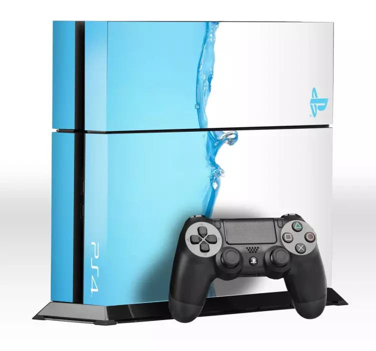 Skin autocolante PS4 com água - TenStickers