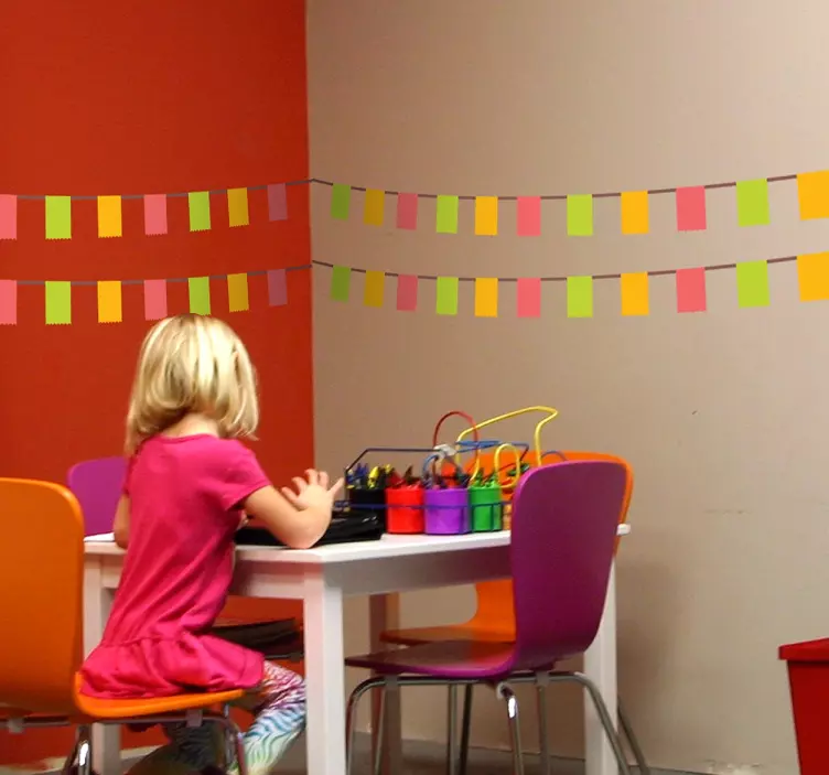 Sticker bandeiras rectangulares - TenStickers