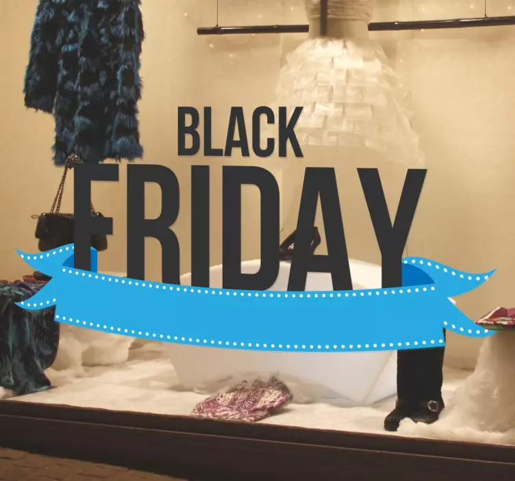 Sticker decorativo Black Friday - TenStickers