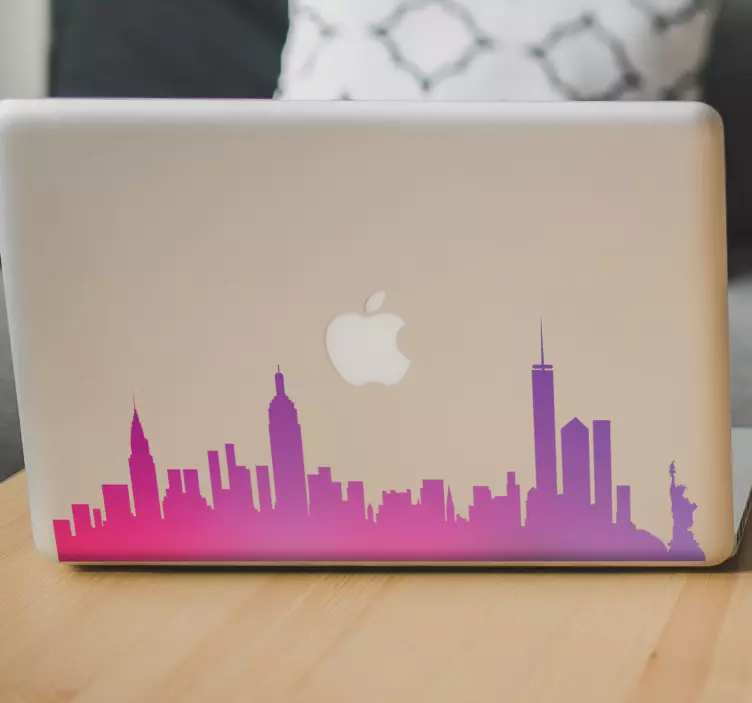 Sticker para portatil New York - TenStickers
