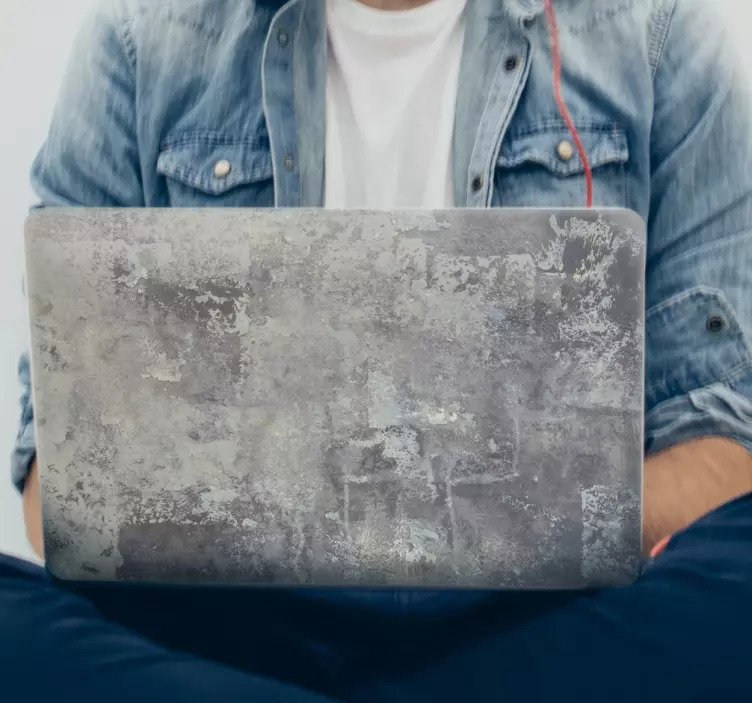 Sticker para PC pedra rústica - TenStickers