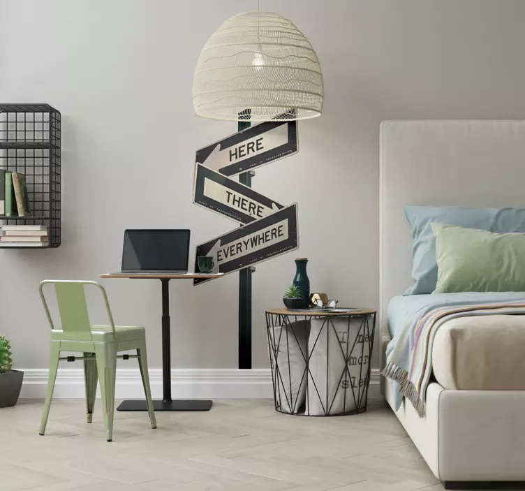 Autocolante decorativo street signs - TenStickers