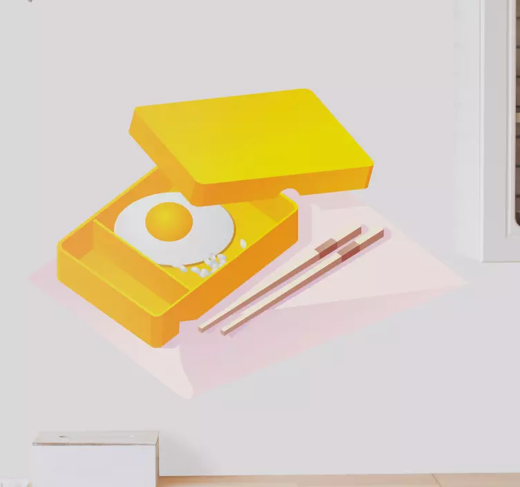 Vini decorativo caixa de comida chinesa - TenStickers