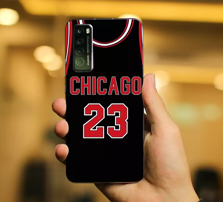 autocolante de jordan 23 number basketball huawei - TenStickers