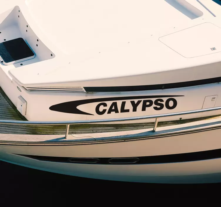 Autocolantes marítimos barco esportivo - TenStickers