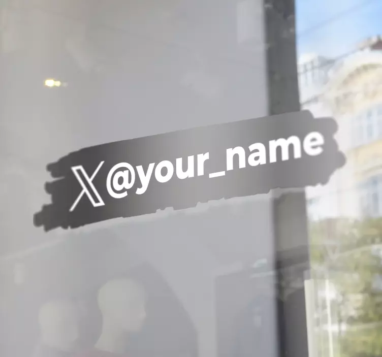 Autocolante decorativo para montras  - TenStickers