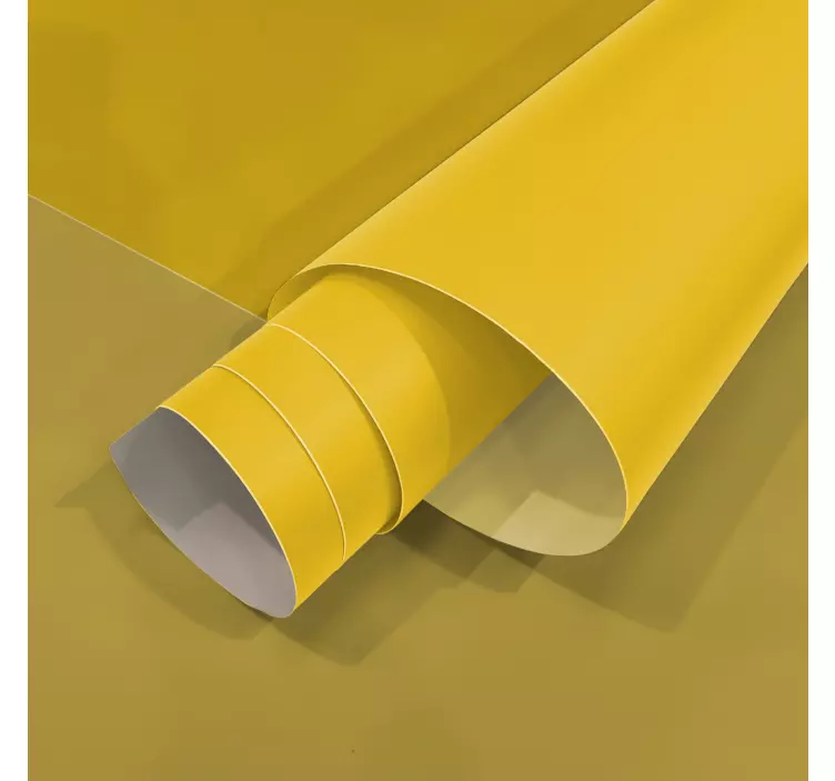 Autocolante para móveis amarelo mate - TenStickers