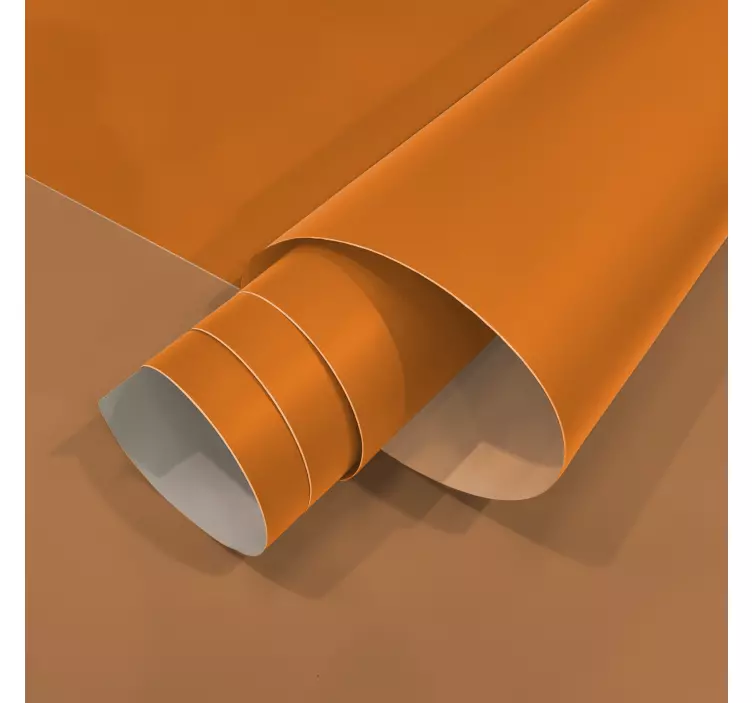 Autocolante para móveis laranja Mate - TenStickers