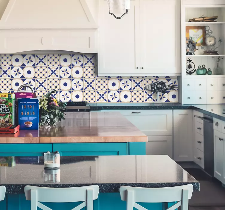 Azulejos autocolantes Formas variadas - TenStickers