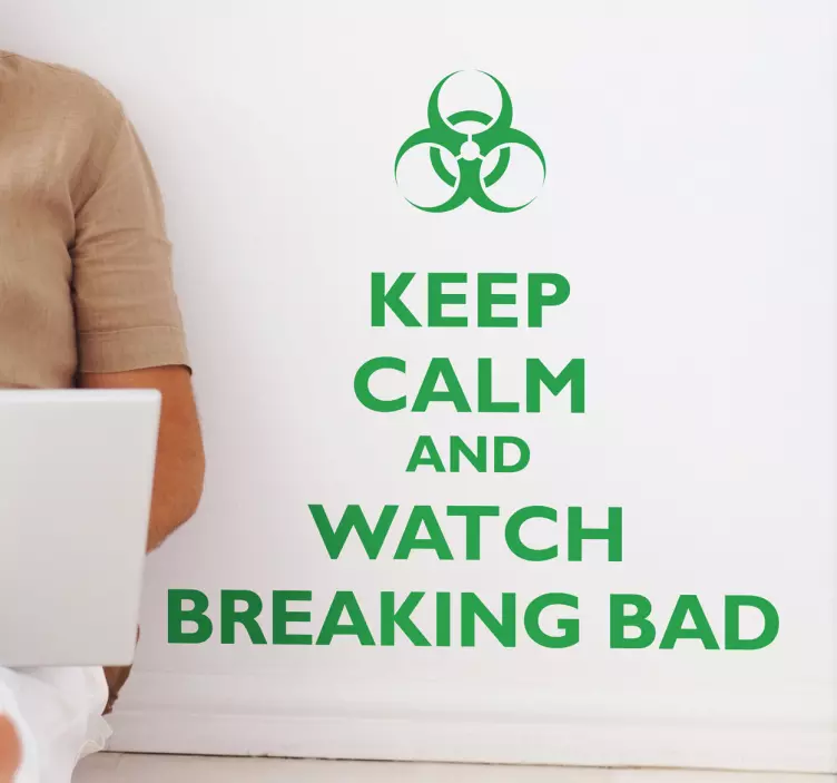 Vinil decorativo Breaking Bad keep calm - TenStickers