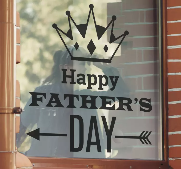 Vinil decorativo celebração dia do pai - TenStickers