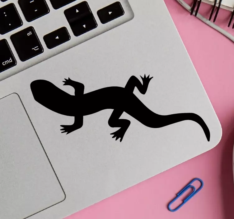 Autocolante de animais para PC Lagarto - TenStickers