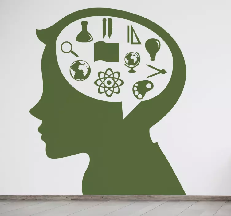 Vinil decorativo educativo aluno - TenStickers