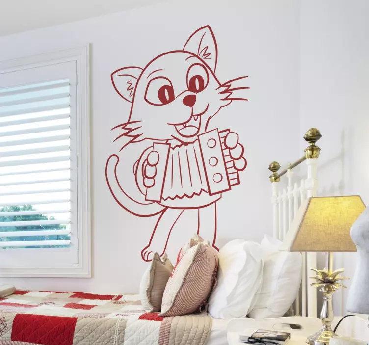 Vinil decorativo gato - TenStickers