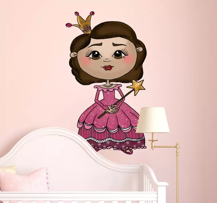 Vinil decorativo infantil de princesas - TenStickers