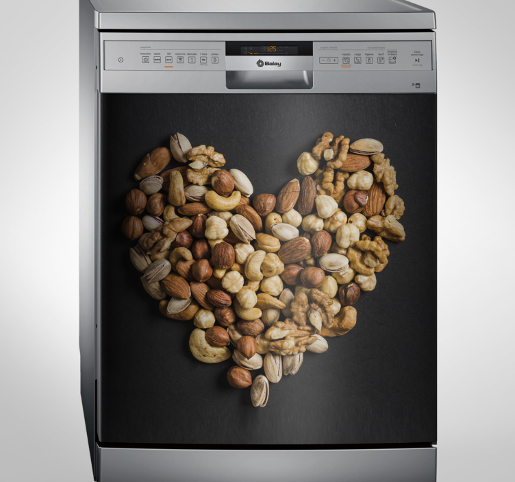 Vinil decorativo lava louças frutos secos - TenStickers