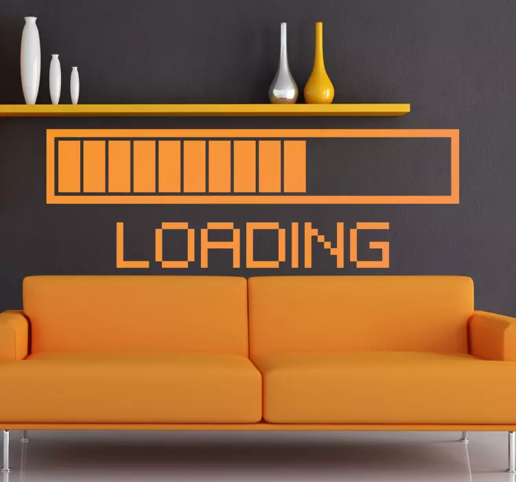 Vinil decorativo loading - TenStickers