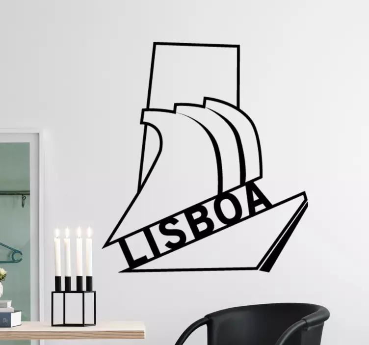 Vinil decorativo Padrão dos Descobrimentos - TenStickers