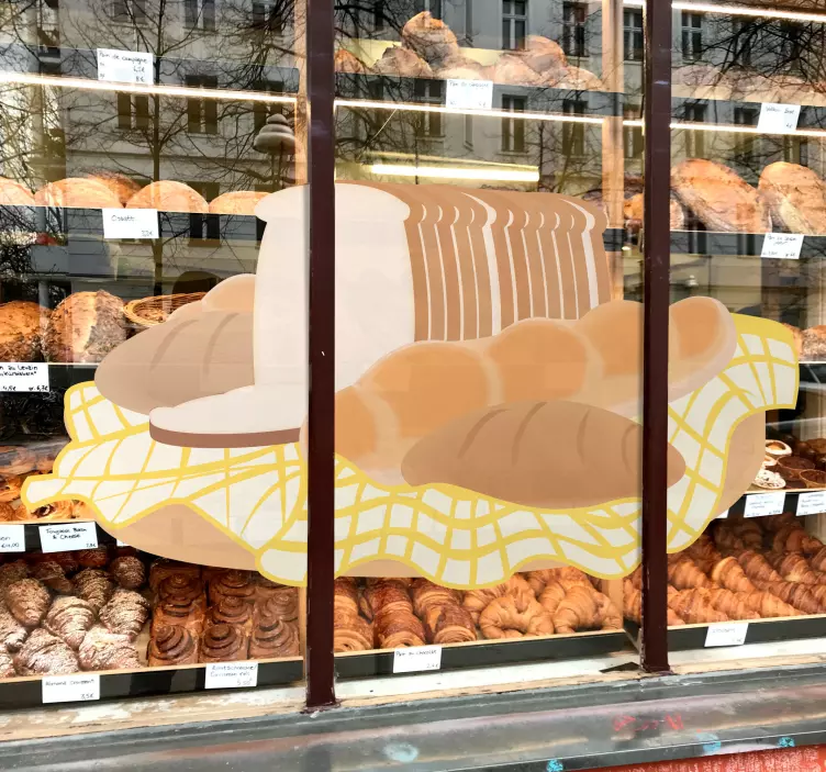 Vinil decorativo pão - TenStickers