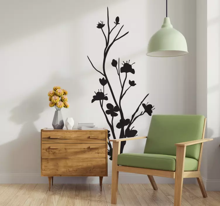 Vinil Decorativo Planta - TenStickers