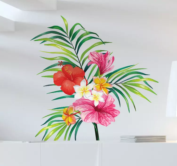 Vinil decorativo planta botânica - TenStickers