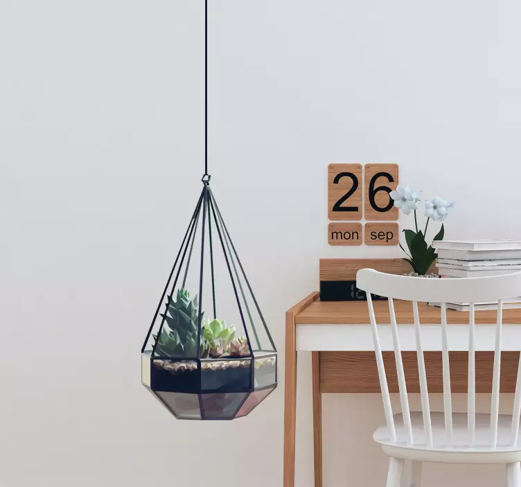 Vinil decorativo planta pendente - TenStickers