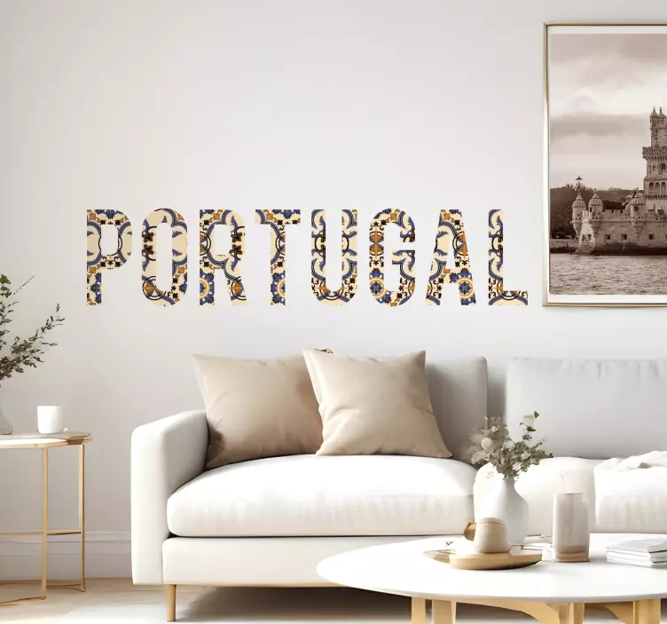 Vinil decorativo Portugal - TenStickers