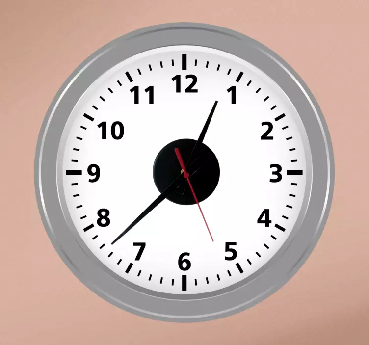 Vinil decorativo relógio clássico - TenStickers