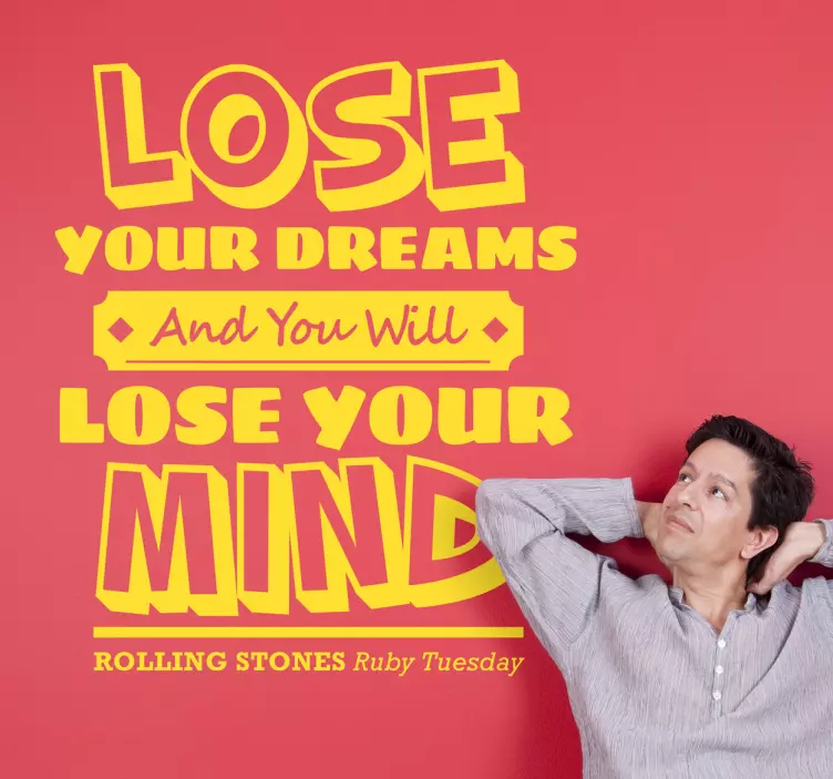 Vinil decorativo Ruby Tuesday - TenStickers