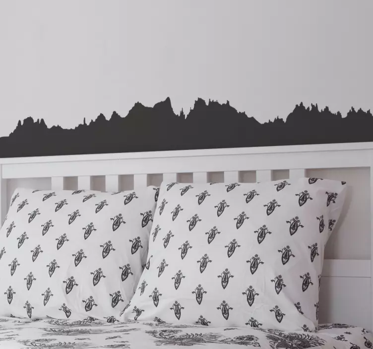 Autocolante de Linha do horizonte Montserrat - TenStickers